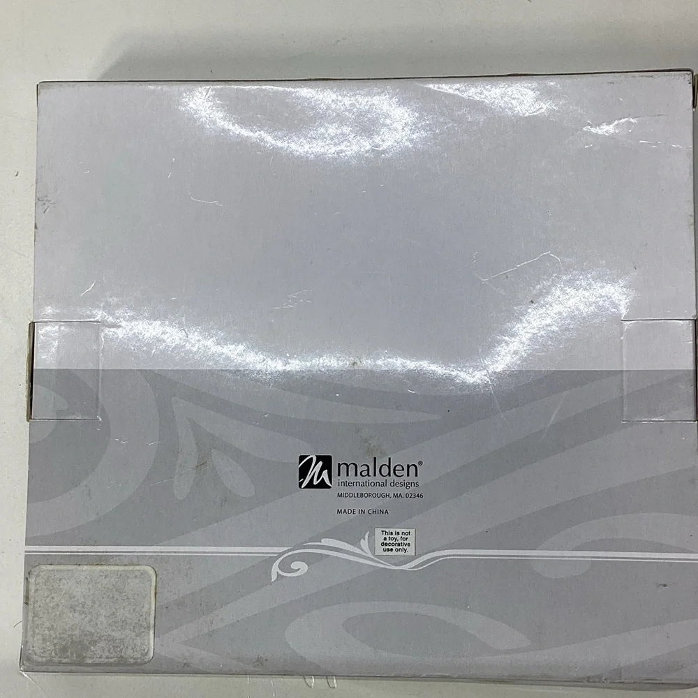 NIB Malden “Two by Two” Silver Photo Frame